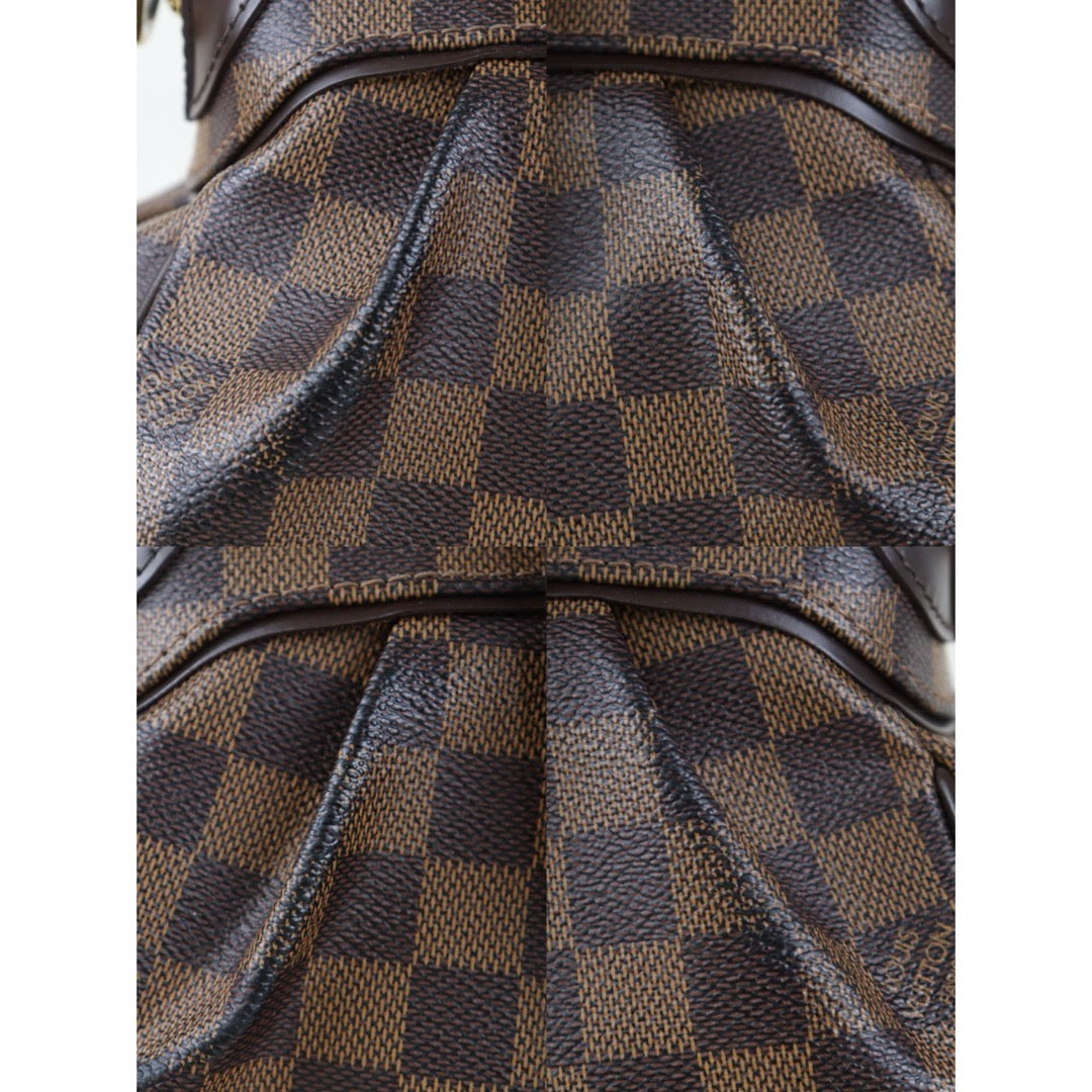 Include Entrupy Certificate of Authenticity｜Good ( Rank AB)｜ Louis Vuitton Damier Trevi PM Hand Bag With Shoulder Strap｜Z26091609