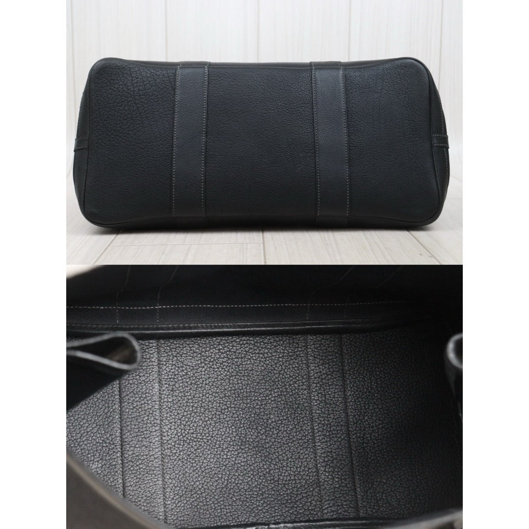 Good ( Rank AB)｜ HERMES Garden Party PM Black Handbag □I Stamp Made In 2005Year｜25111204