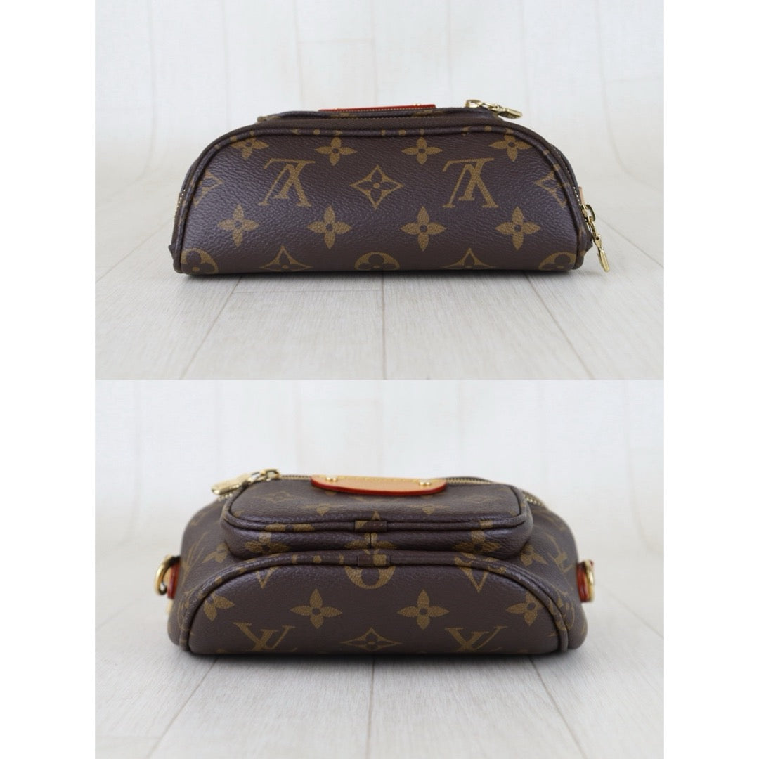 Include Entrupy Certificate of Authenticity｜Good ( Rank AB)｜Louis Vuitton Monogram Mini Bumbag  IC Chips Model ｜S26090705