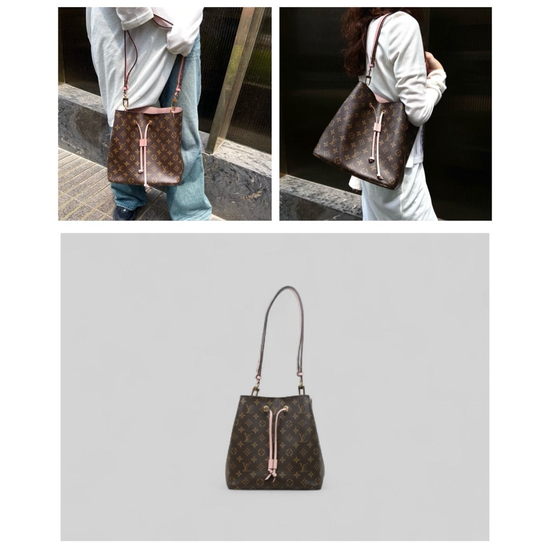 Good ( Rank AB)｜ LV Monogram Neo Noe Shoulder Bag Pink｜H25052504