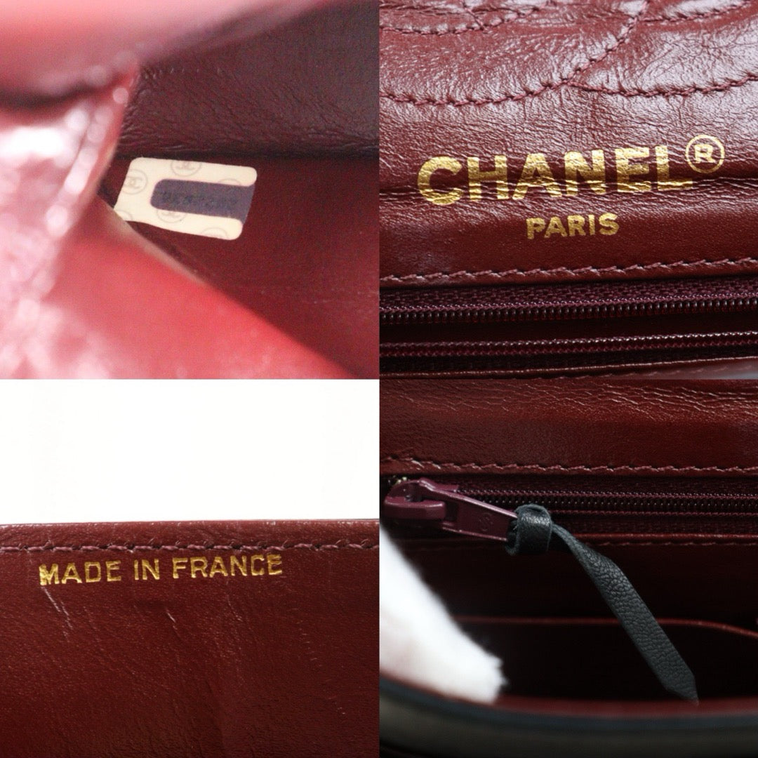 Good ( Rank AB) ｜ CHANEL Paris Limited Series Matrasse Classic Double Flap 22 Shoulder Bag Black Made In 1991-1994 Year｜25061008