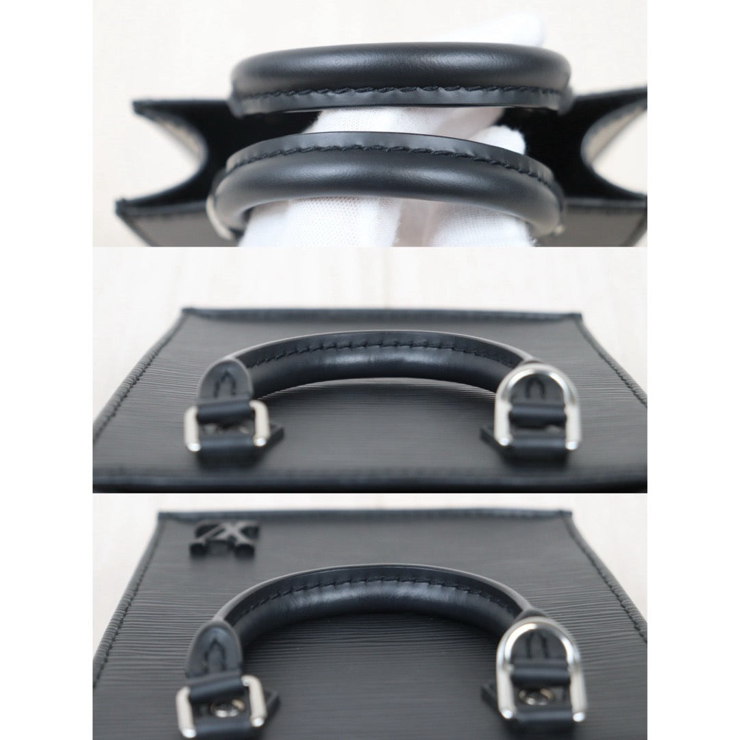 Very Good ( Rank A)｜ LV Epi Sac Pra MINI Tote Bag Shoulder Bag Black｜Y25072802