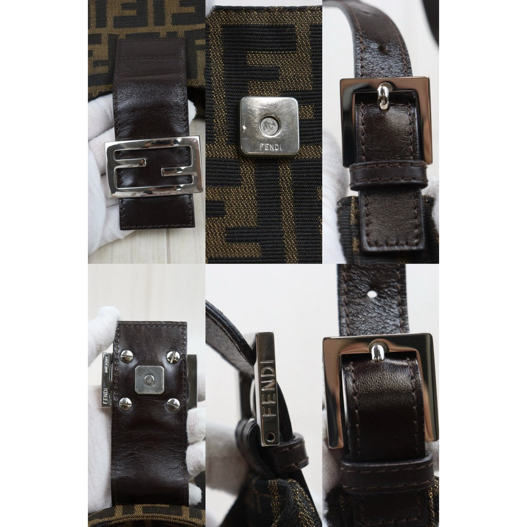 Very Good ( Rank A)｜ FENDI Zucca Mamma Shoulder Bag ｜25061218