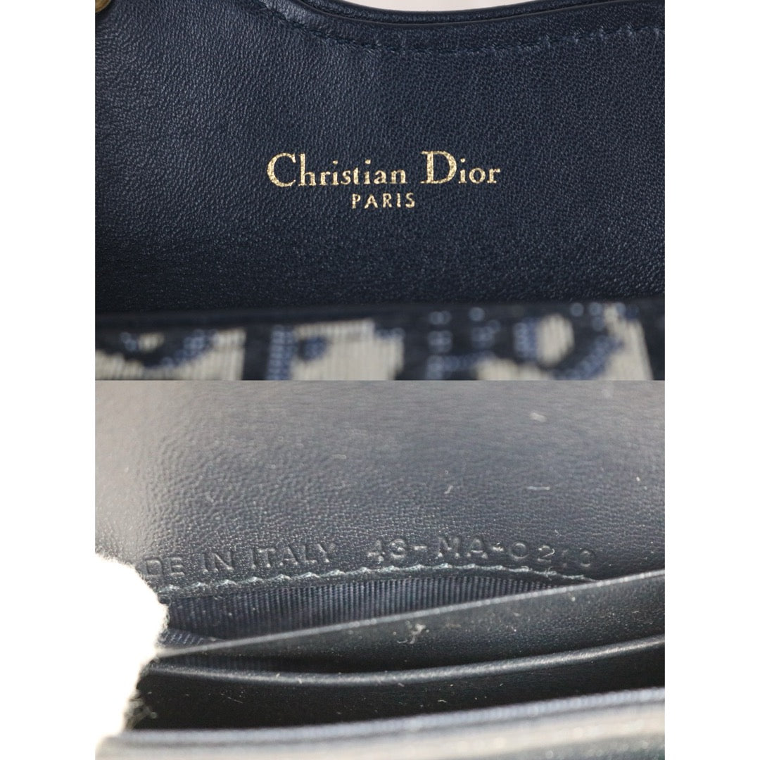 Very Good ( Rank A)｜ Dior Trotter Trifold Card Holder Coin Purse ｜S25090404