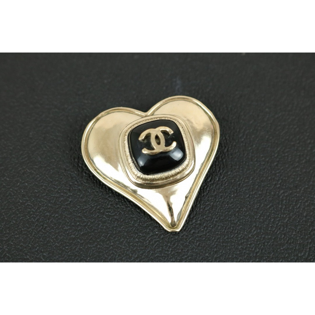 Very Good ( Rank A)｜ CHANEL Coco Mark 21K Gold Plated Brooch ｜X24121301