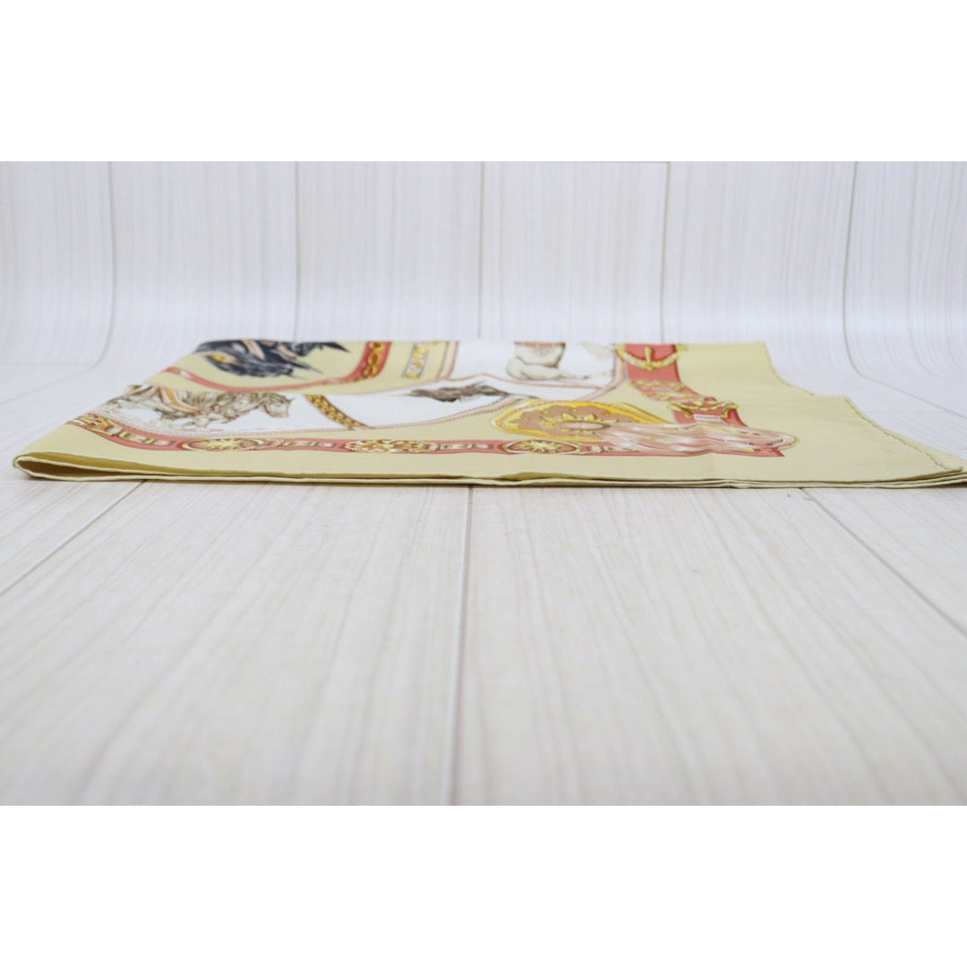 Good ( Rank AB) ｜ HERMES Chevaiix De Trait Scarf 90｜V25110602
