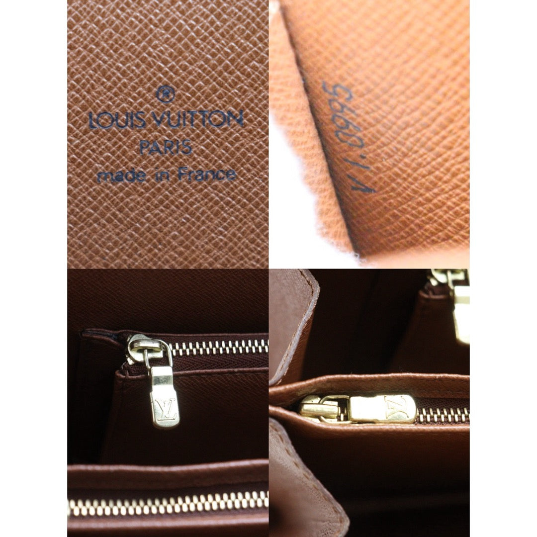 Include Entrupy Certificate of Authenticity｜Good ( Rank AB)｜ Louis Vuitton Monogram Courcelles Shoulder bag ｜26040701
