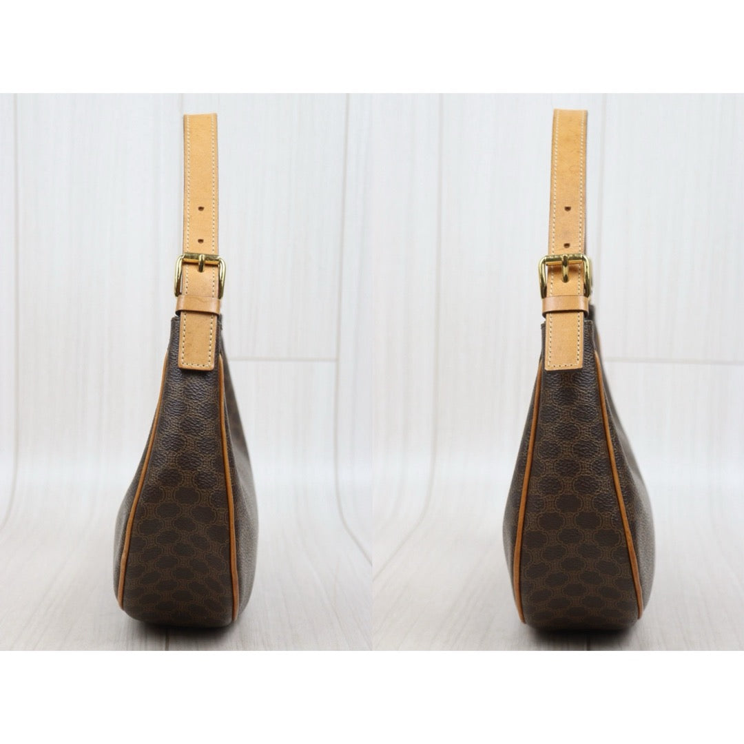 Good ( Rank AB) ｜ CELINE Macadam AVA Triomphe Canvas Vintage Shoulder Bag ｜25111310