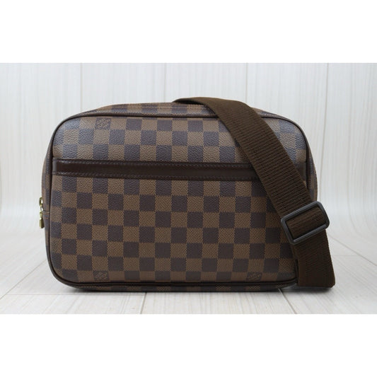 Rank AB ｜ LV Special Order Damier Reporter PM Shoulder Bag ｜S24071437