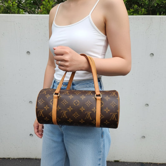 Include Entrupy Certificate of Authenticity｜Good ( Rank AB)｜ Louis Vuitton Monogram Papillon 26 Handbag ｜26042103