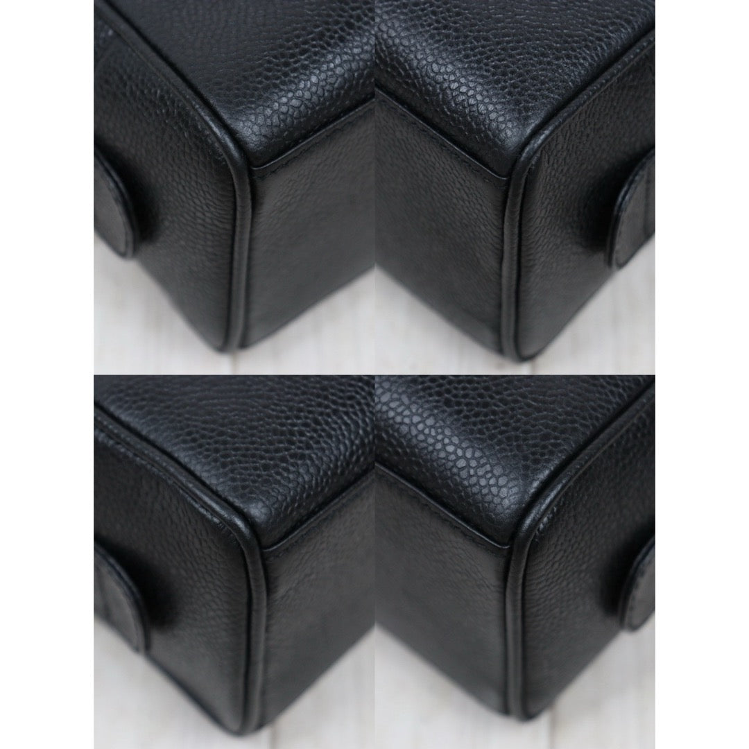 Very Good ( Rank A)｜ CHANEL Caviar Skin Vanity Handbag  Made In 1996～1997Year ｜25120607