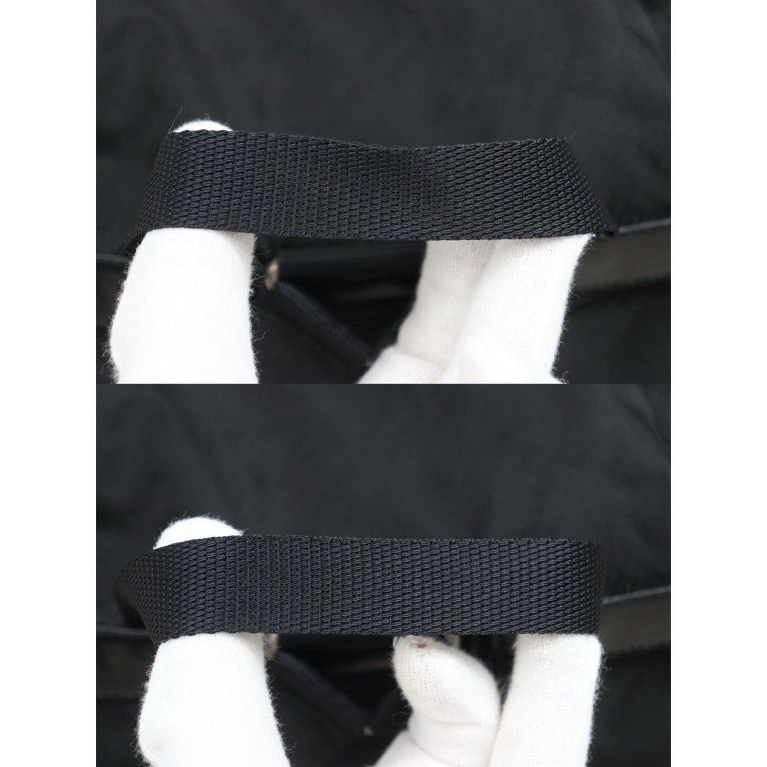Include Entrupy Certificate of Authenticity｜Good ( Rank AB) ｜Prada  Nylon Black Backpack Medium｜26062602