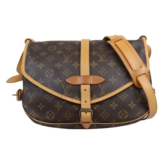 Rank AB｜ LV Monogram Saumur 30 Shoulder Bag｜23112333