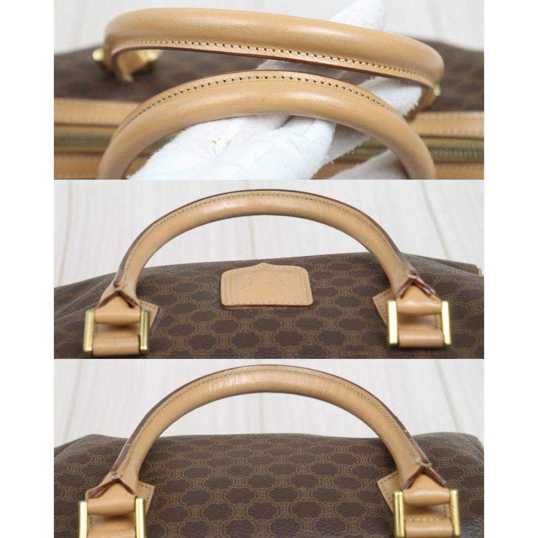 Include Entrupy Certificate of Authenticity｜Good ( Rank AB) ｜CELINE Macadam Boston Handbag Shoulder Bag  ｜26070903