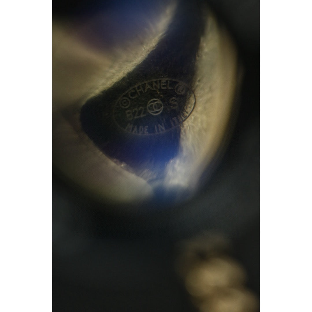 Very Good ( Rank A)｜ CHANEL Coco Mark Chain Rhinestone Chocker Necklace｜F25012310