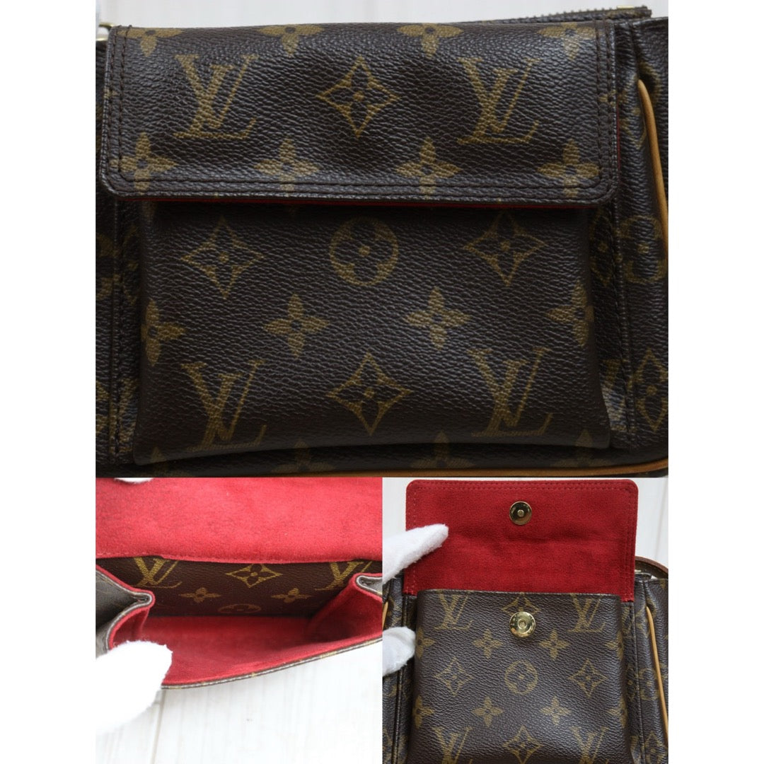Include Entrupy Certificate of Authenticity｜Fair ( Rank B)｜Louis Vuitton Monogram Viva cite PM  Shoulder Bag｜26040809