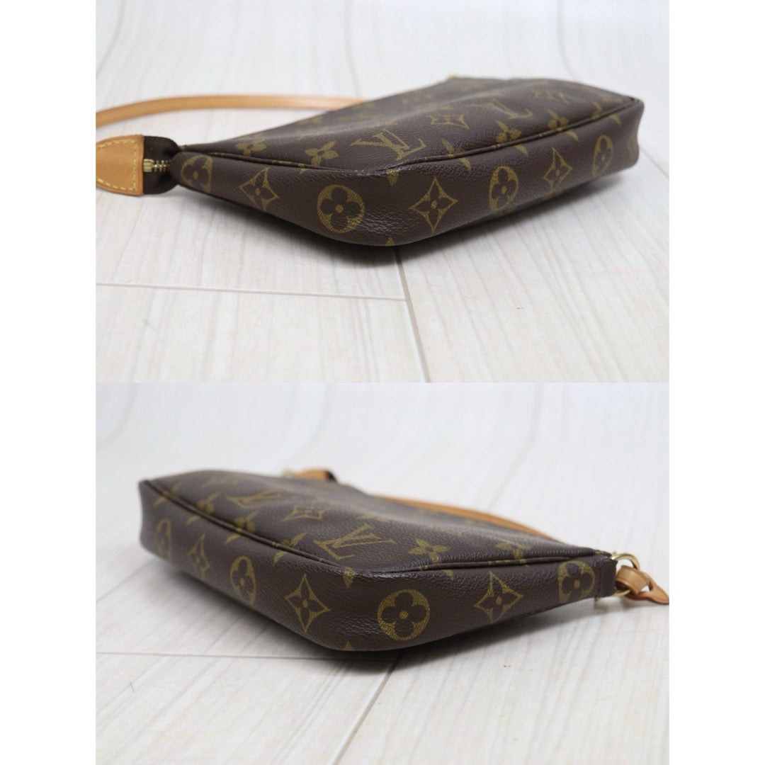 Include Entrupy Certificate of Authenticity｜Good ( Rank AB)｜Louis Vuitton Monogram Pochette Accessoires ｜26052706