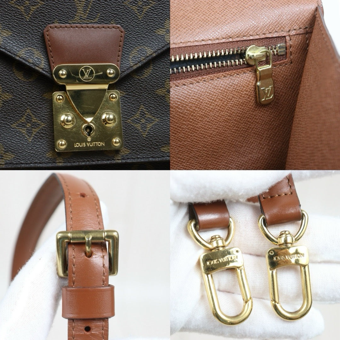 Include Entrupy Certificate of Authenticity｜Good ( Rank AB)｜  Louis Vuitton Monogram Monceau26 Shoulder Bag ｜26061810