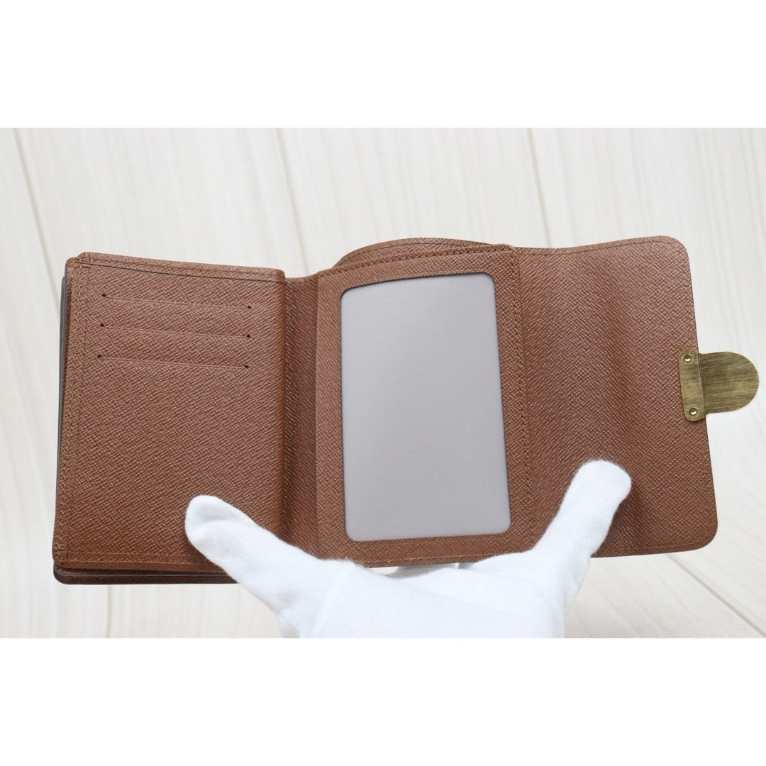 Include Entrupy Certificate of Authenticity｜Very good ( Rank A)｜ LV Monogram Manhattan Wallet ｜S26071002