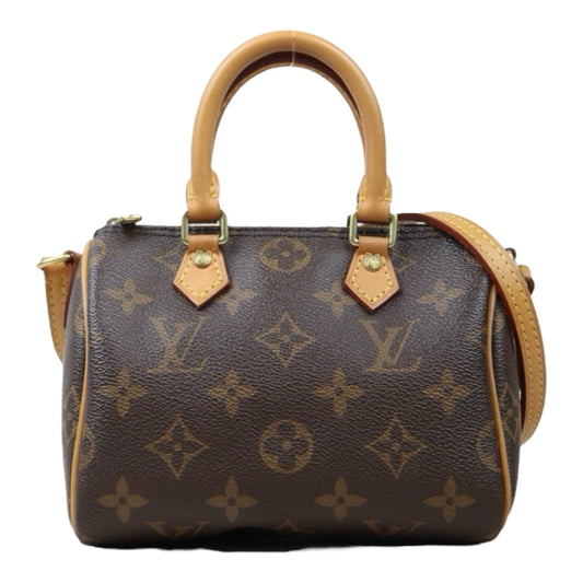 Rank AB ｜LV Monogram Nano Speedy  Shoulder Bag｜S24042603