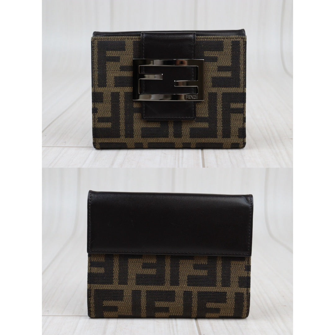 Rank A｜ FENDI Zucca Wallet｜24022214
