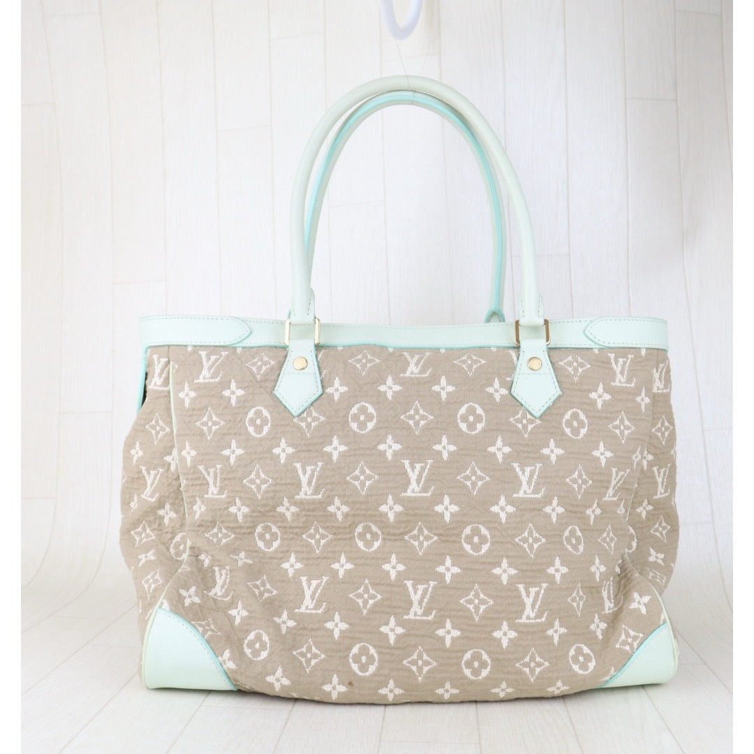 Good ( Rank AB) ｜ LV Monogram Denim  Brown Hand Bag ｜S25091505