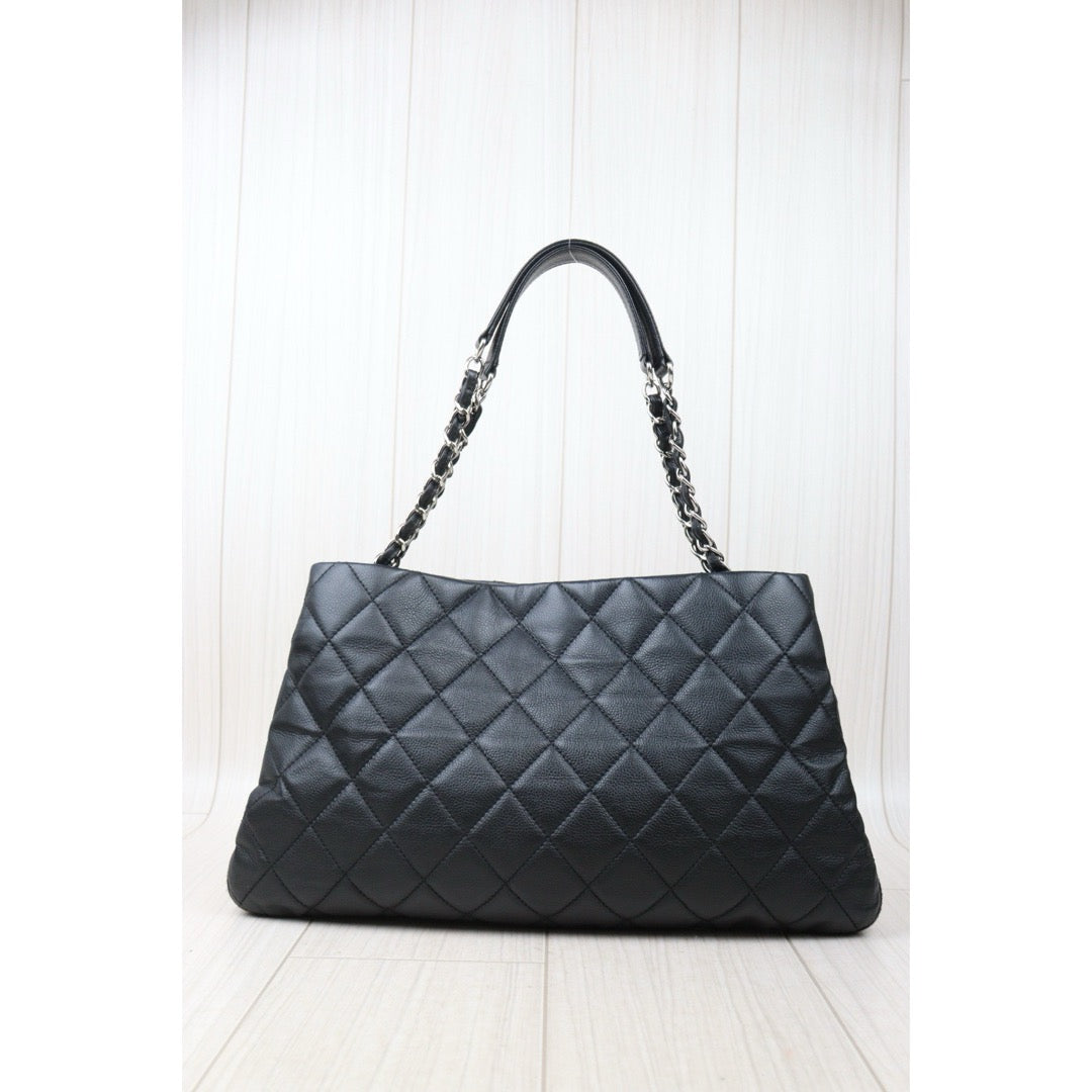 Rank A｜ CHANEL Caviar Skin Leather Calf Leather Tote Bag Made In 2011 Year｜S24051301