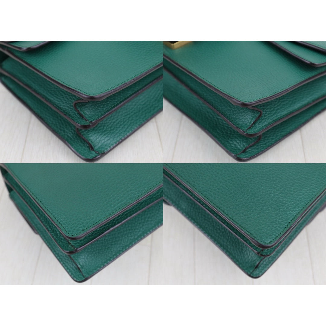 Very Good ( Rank A) ｜GUCCI Dionysus Shoulder  Bag Emerald｜H25063004