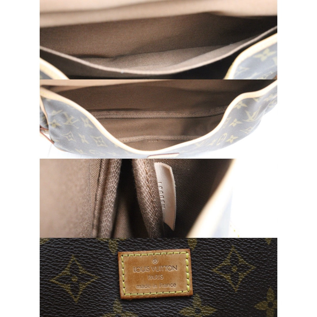 Include Entrupy Certificate of Authenticity｜Good ( Rank AB)｜ Louis Vuitton Monogram Saumur 30 Shoulder Bag｜26041305