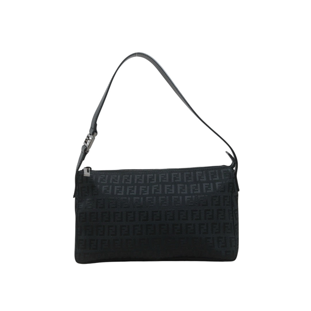 Include Entrupy Certificate of Authenticity｜Good ( Rank AB)｜ FENDI Zucca Mamma Shoulder Bag｜26101902