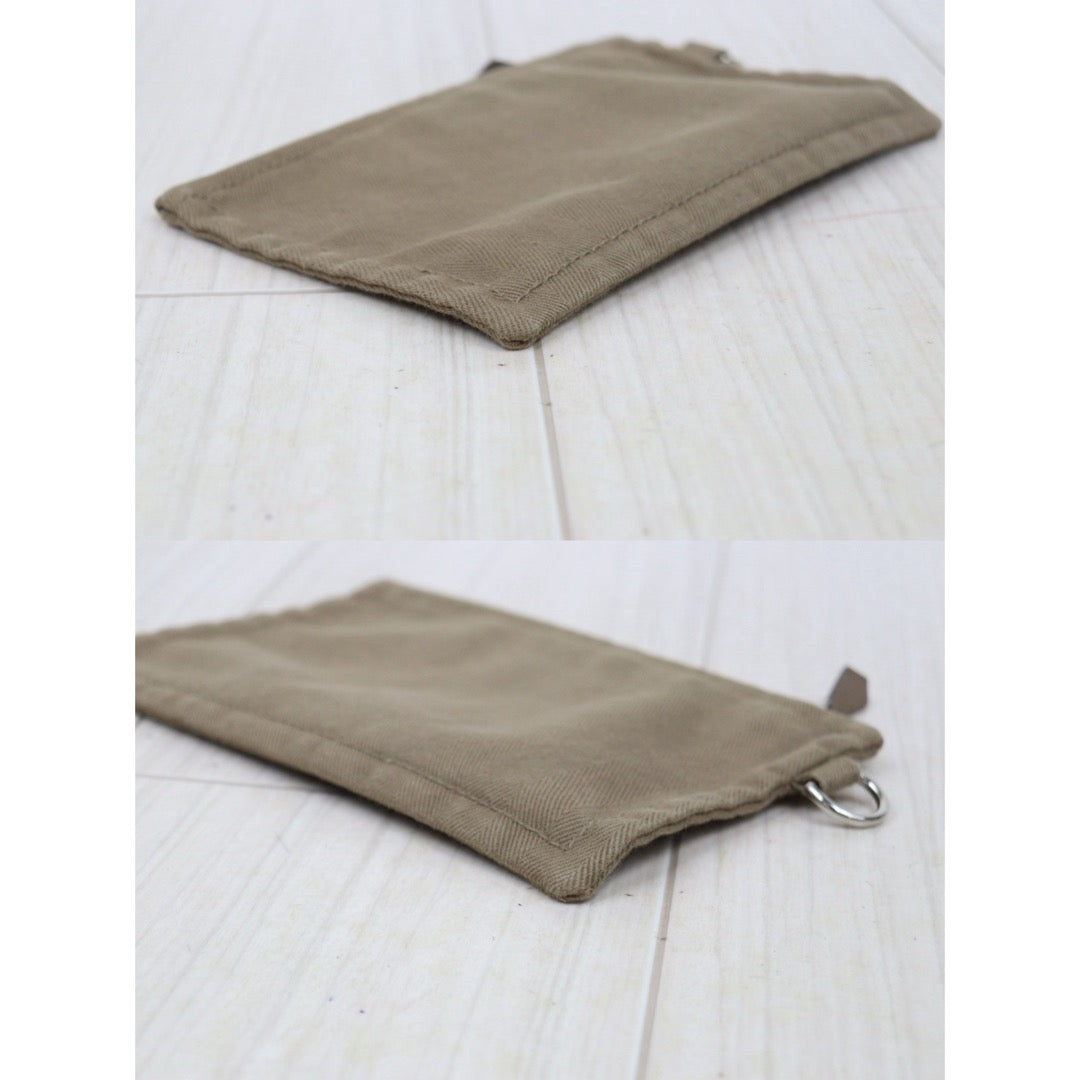 Good ( Rank AB)｜ HERMES Valparaiso Canvas Milk Tea Brown HandBag With Pouch PM｜25102004