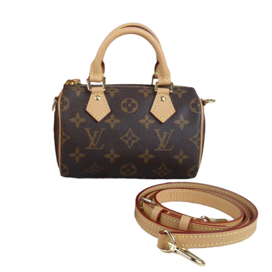 Rank A｜ LV Monogram Nano Speedy Handbag Shoulderbag ｜23083109