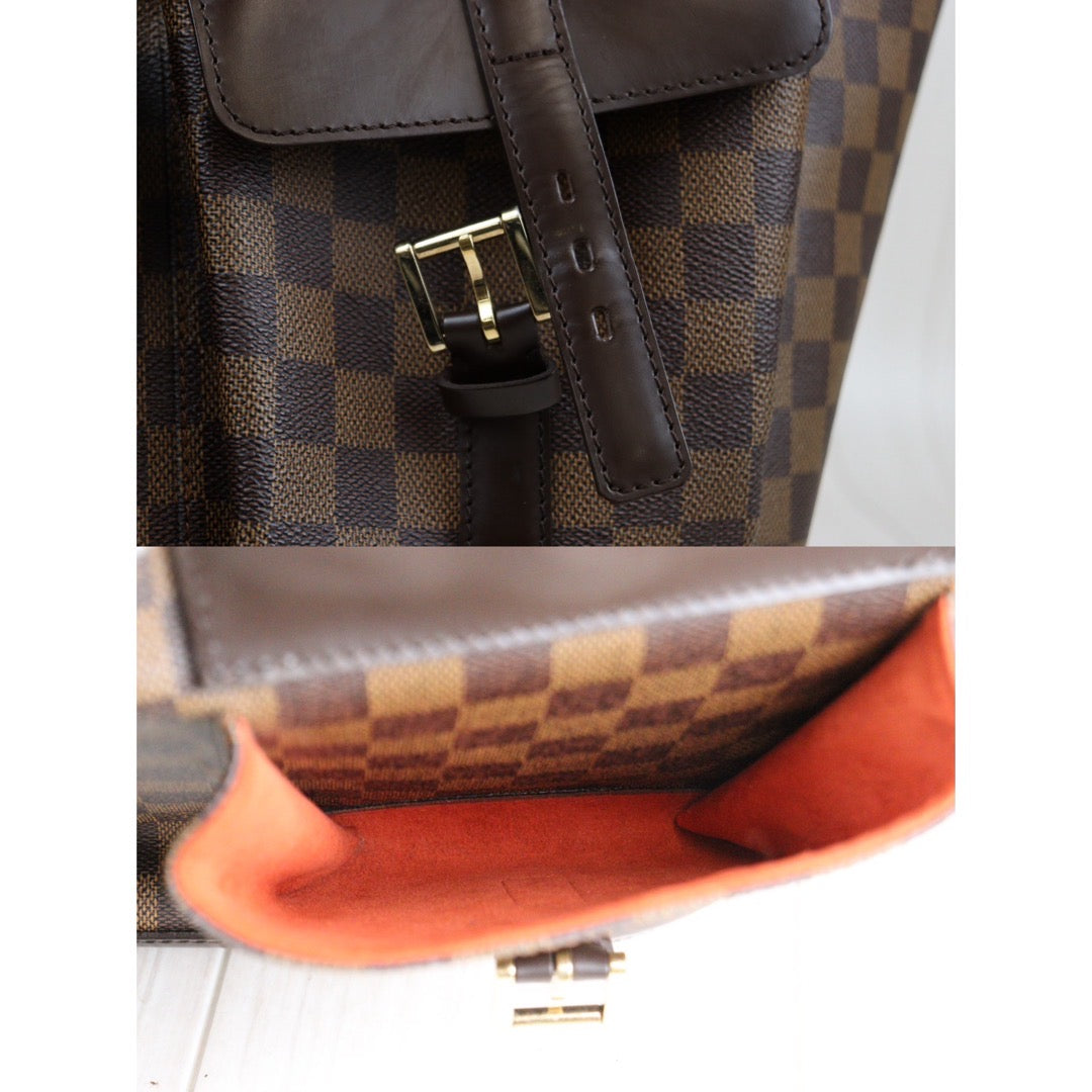 Very Good ( Rank A)｜LV Damier Male Handbag With Pouch｜Q24030512