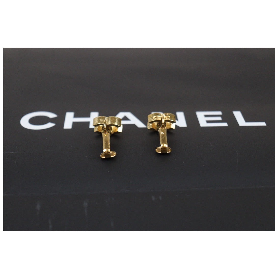 Rank A ｜CHANEL COCO Earrings 18k Gold Plated ｜24022102