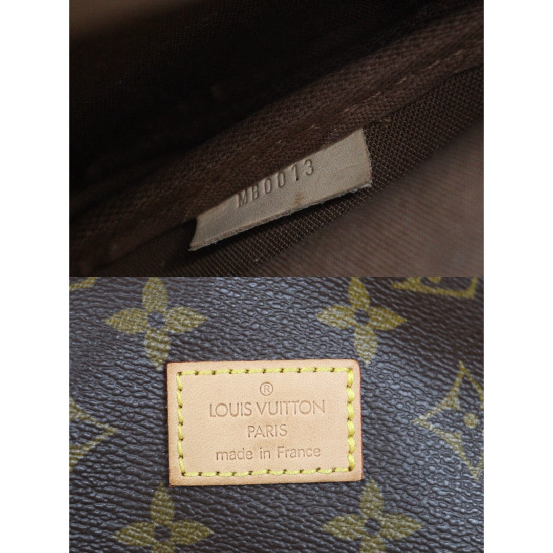 Include Entrupy Certificate of Authenticity｜Good ( Rank AB) ｜ Louis Vuitton Monogram Saumur 30 Shoulder Bag｜26090401