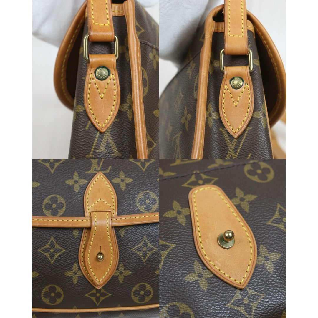 Include Entrupy Certificate of Authenticity｜Good ( Rank AB)｜LV Monogram Gibeciere PM  Shoulder Bag｜26100102