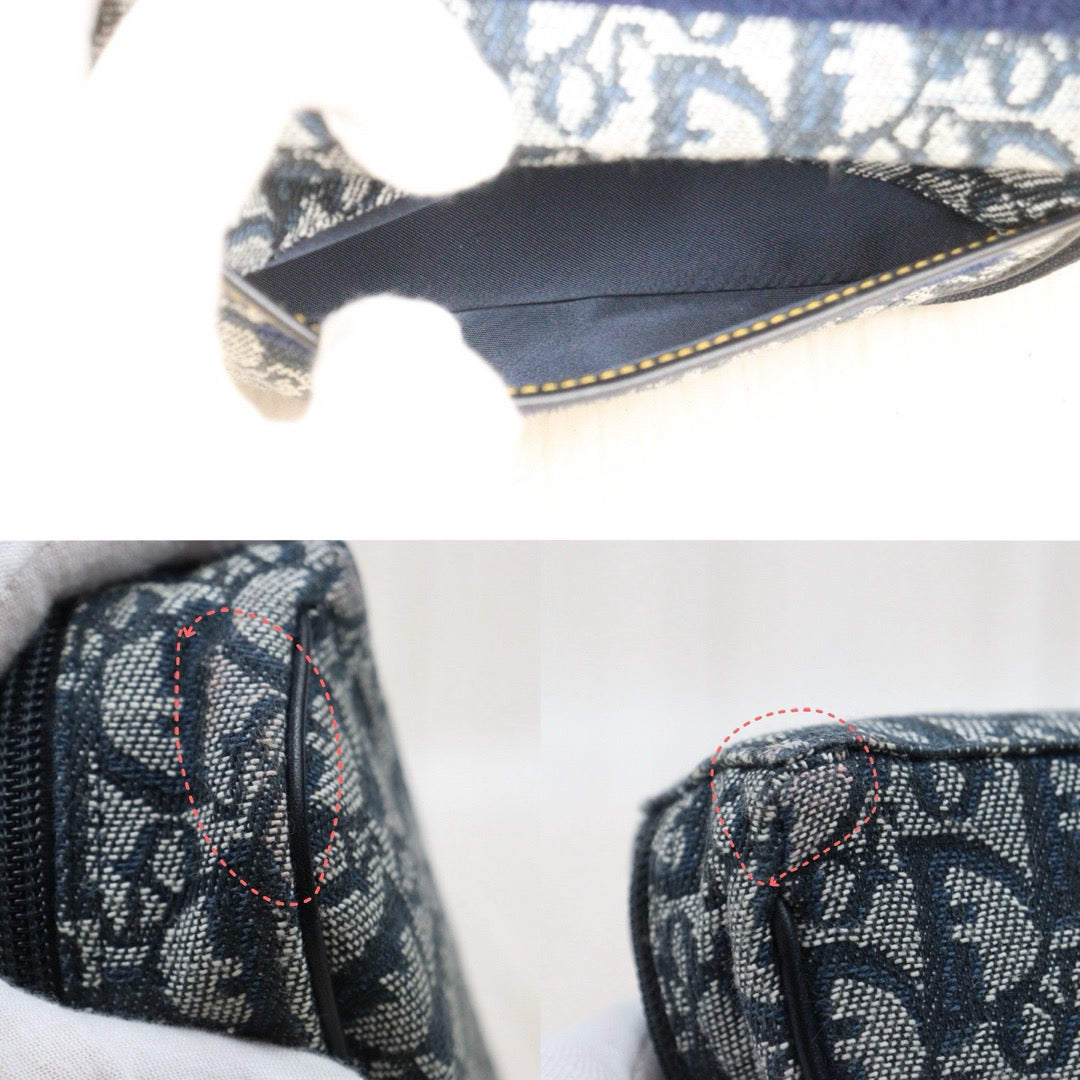 Good ( Rank AB) ｜ Dior Trotter Saddle Pouch｜25120101