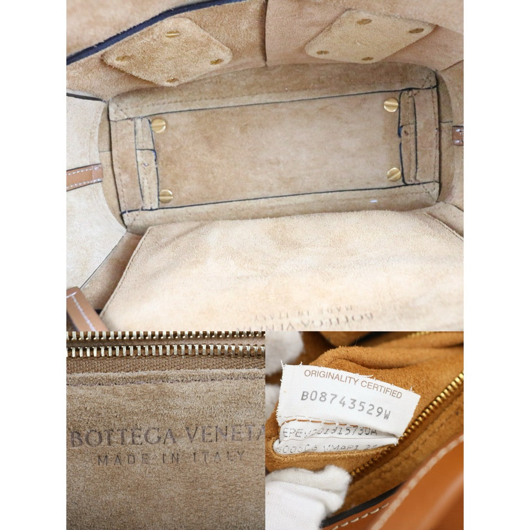 Very Good ( Rank A)｜ Bottega Veneta Calf Leather Mini Arco29 Handbag Shoulder Bag Caramel｜S25071506