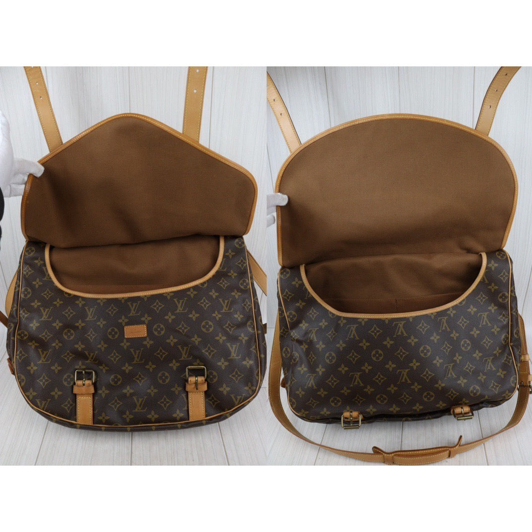 Rank AB｜ LV Monogram Saumur GM 43 Shoulder Bag｜24011624