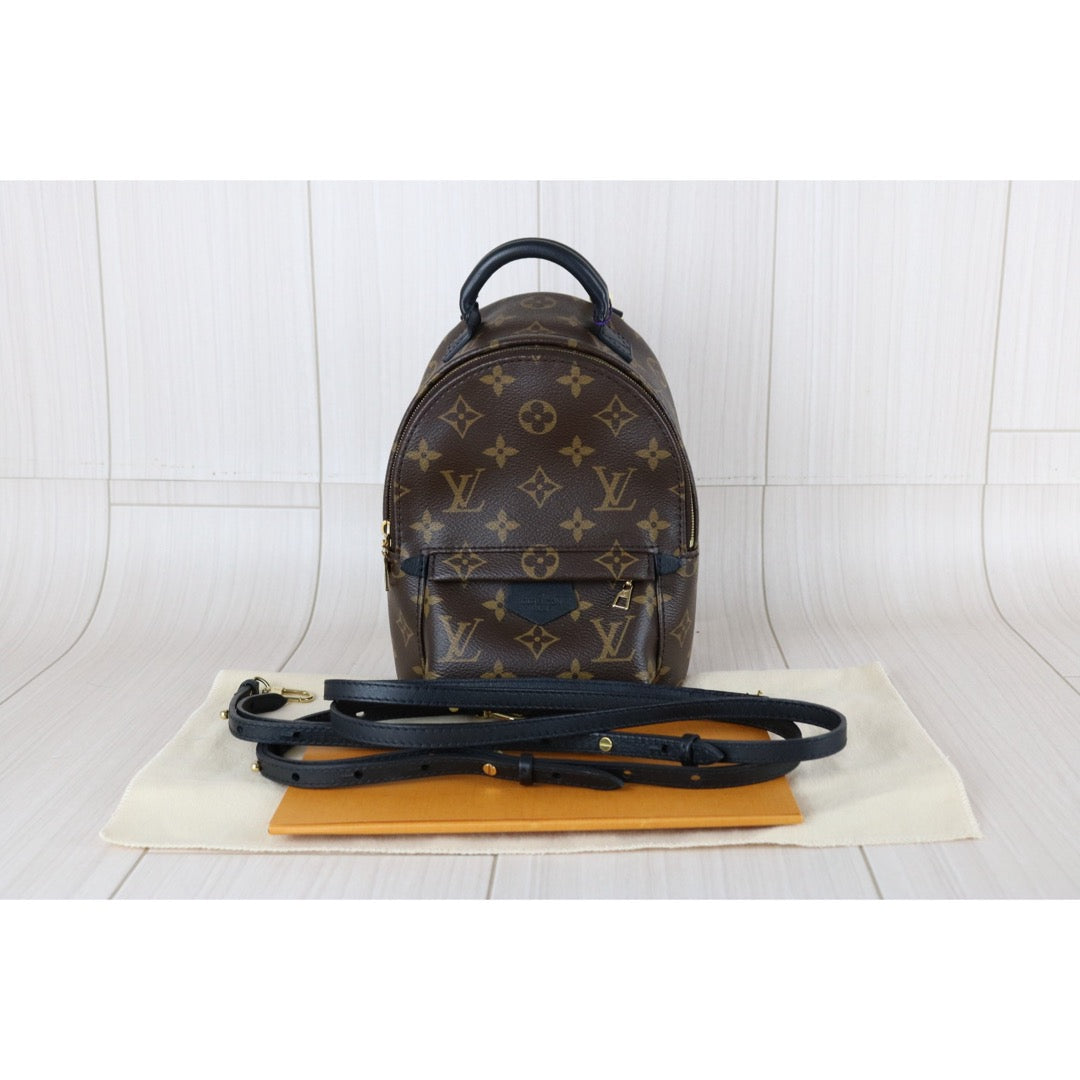 Very Good ( Rank A) ｜  LV Monogram Coated Canvas Mini Palm Springs Backpack IC Chips Model｜X25101801