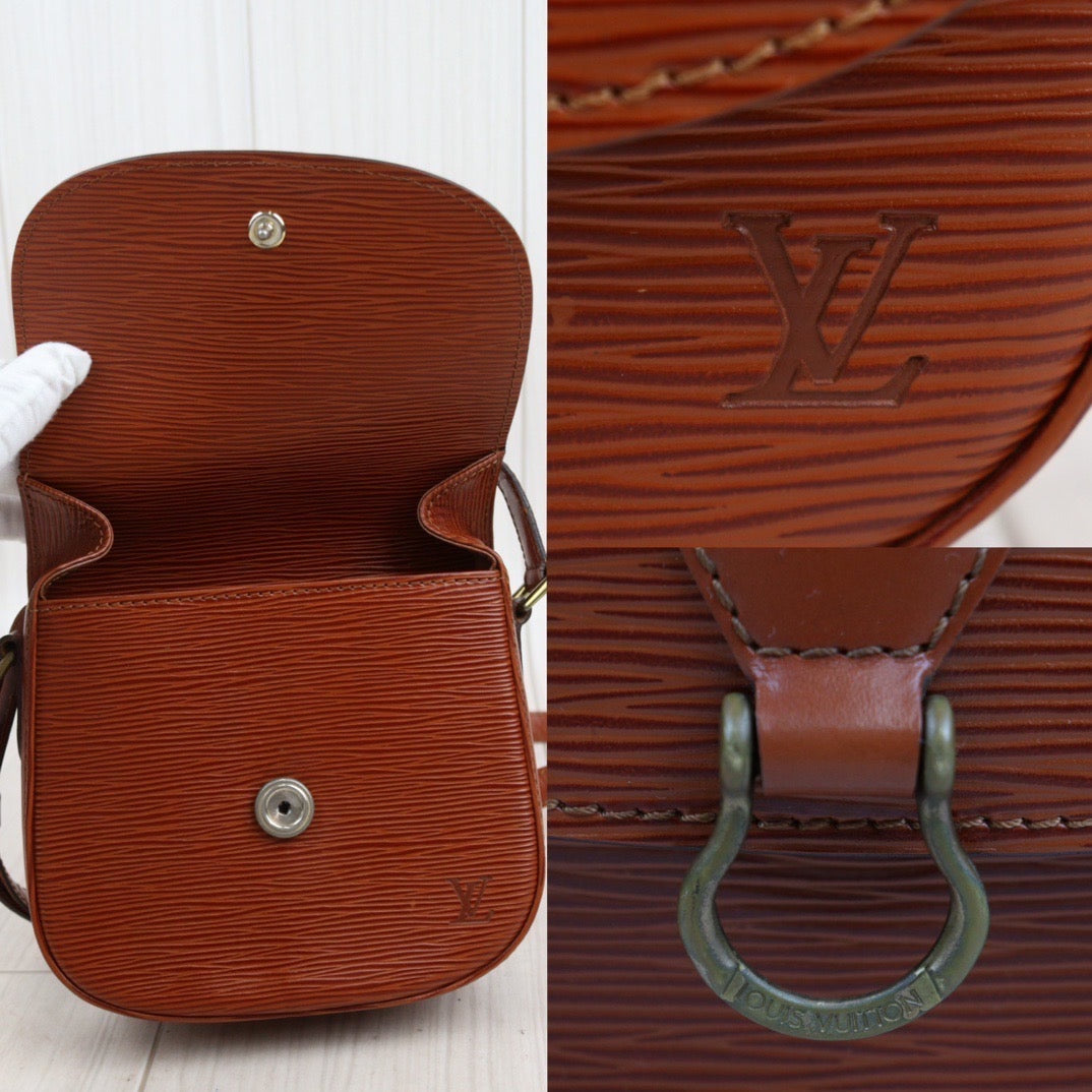 Rank AB ｜ LV Epi Saint Cloud PM Shoulder Bag ｜V23110926