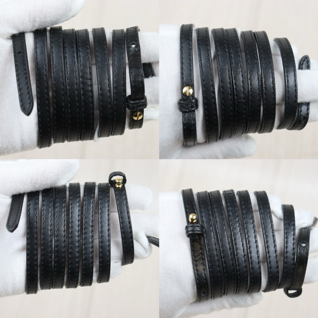 Good ( Rank AB)｜ FENDI Zucca Mini Mon Tresor Calf Leather Bucket bag Shoulder Bag Brown ｜V25102102