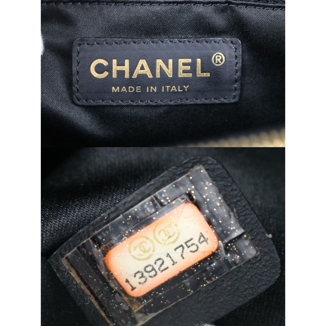 Include Entrupy Certificate of Authenticity｜Very Good ( Rank A) ｜ CHANEL Caviar Skin Matrasse Chain GST Tote Bag  Black  Made In 2009-2010Year｜S26062801