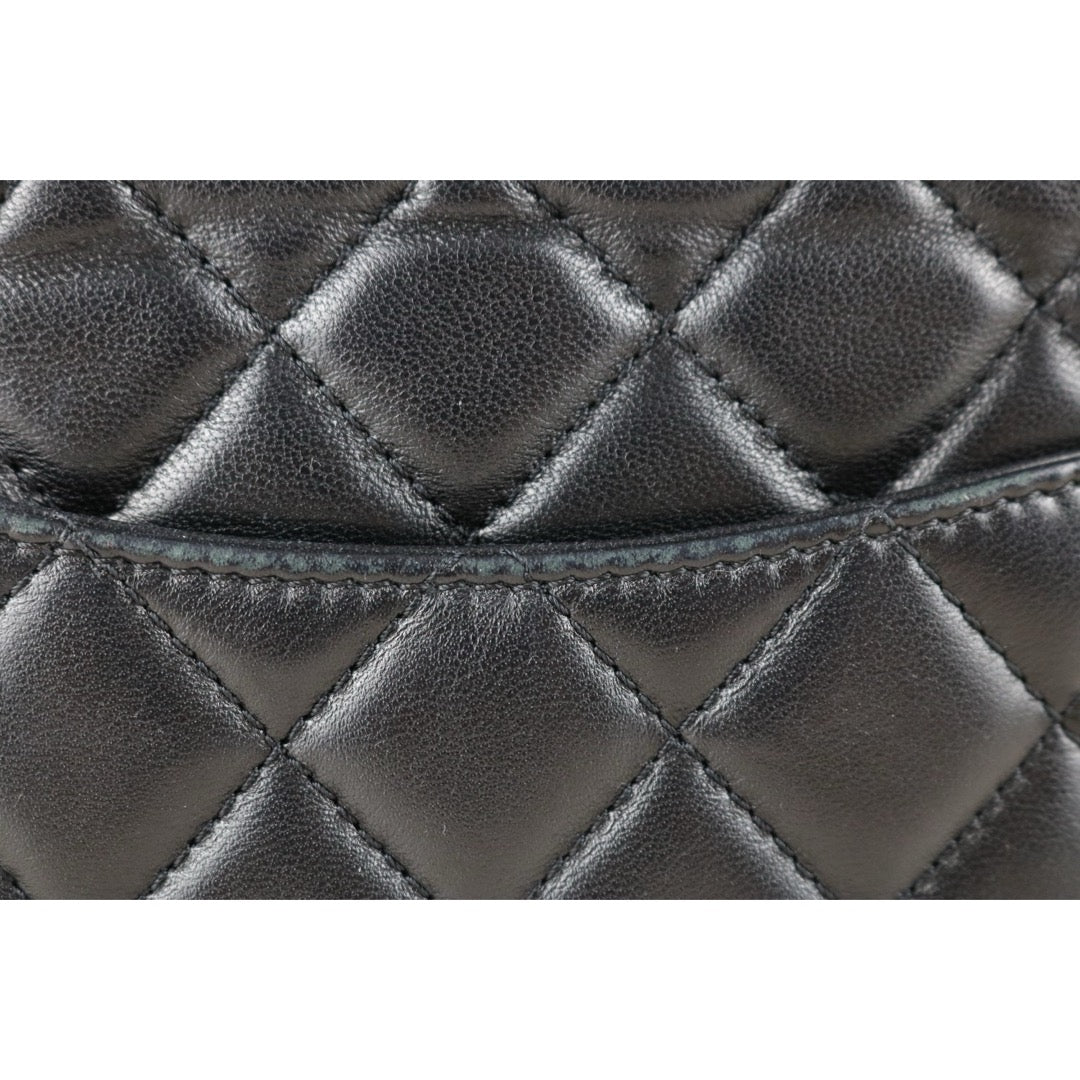 Very Good ( Rank A)｜ CHANEL Matrasse Chain Camera Bag  Shoulder Bag Black  ｜R24111204