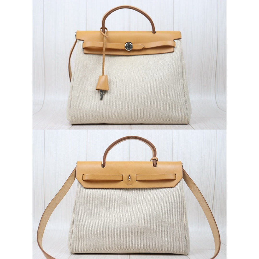 Good ( Rank AB)｜ HERMES Herbag PM □G Shoulder Bag  Made In 2003 Year｜24110102