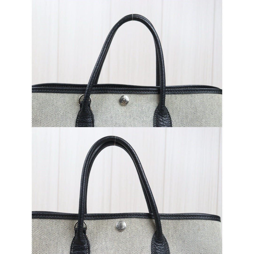Good ( Rank AB)｜ HERMES Garden Party TPM Handbag □H Stamp Made In 2004 Year｜25092601