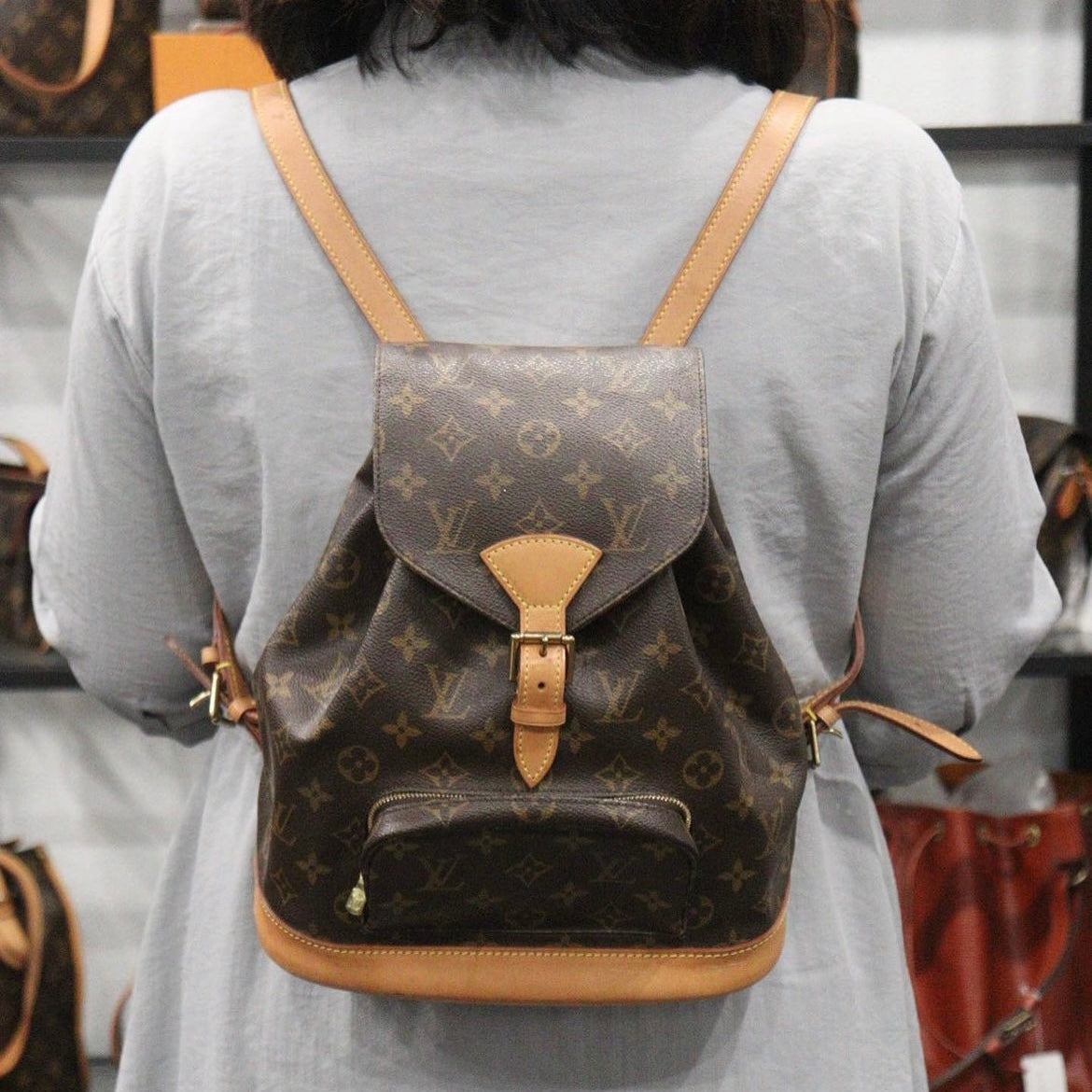 Rank A ｜ LV Monogram Monsley MM Backpack｜24010816