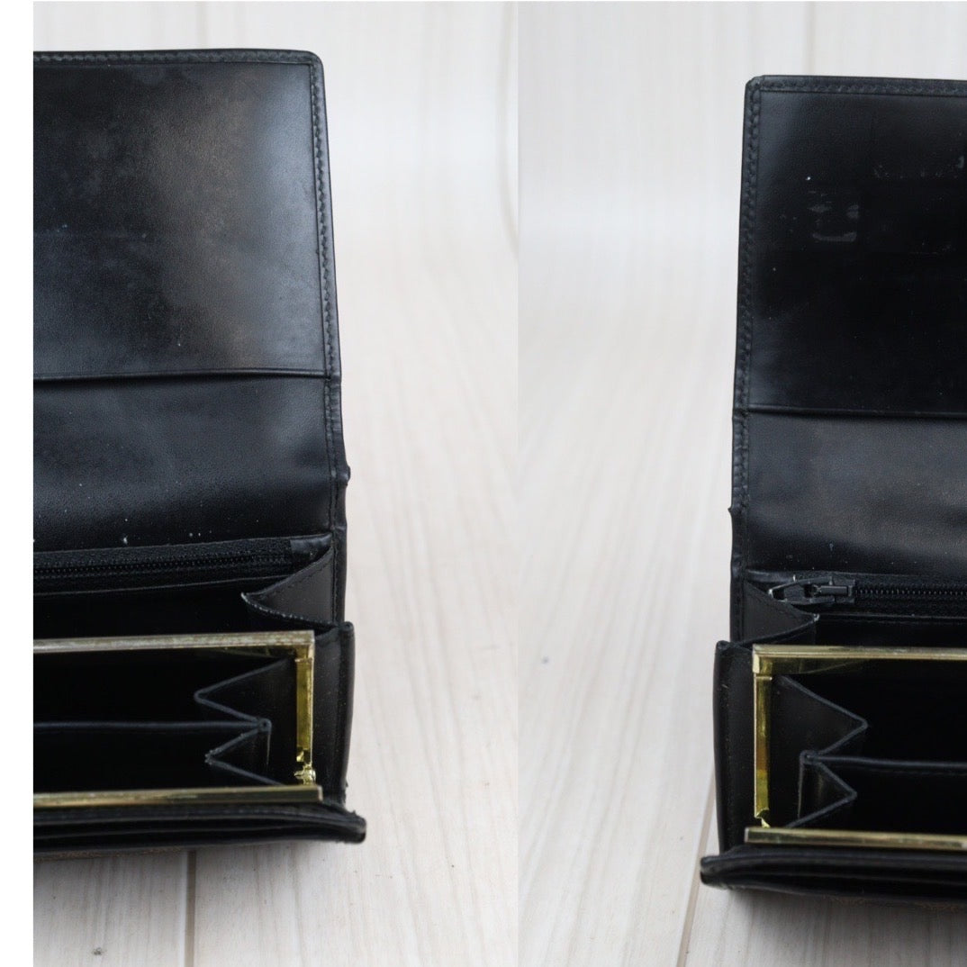 Rank B｜CELINE Macadam Long Wallet Black｜V23102828