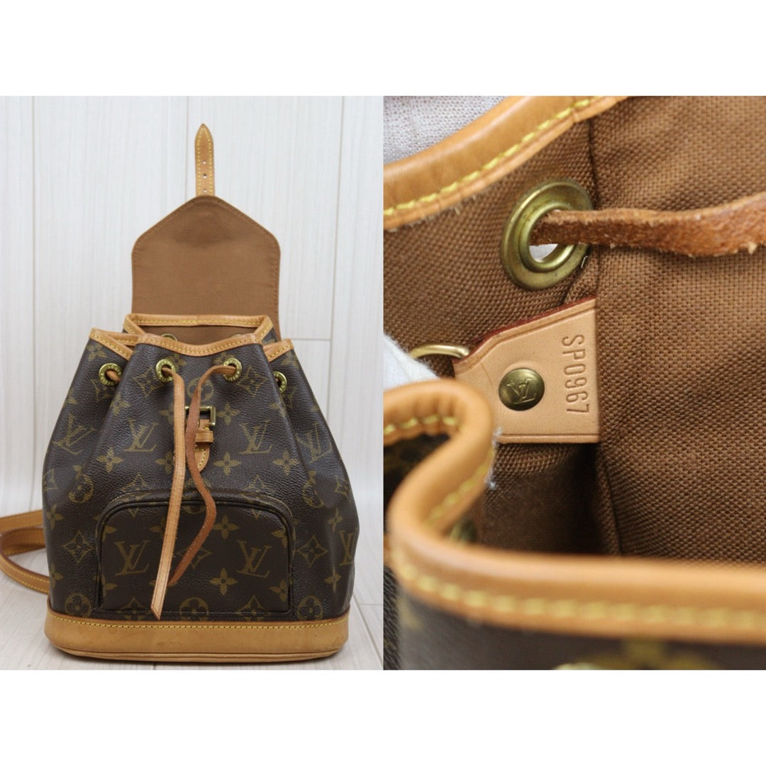 Good ( Rank AB) ｜LV Monogram Monsuri PM BackPack｜25082002