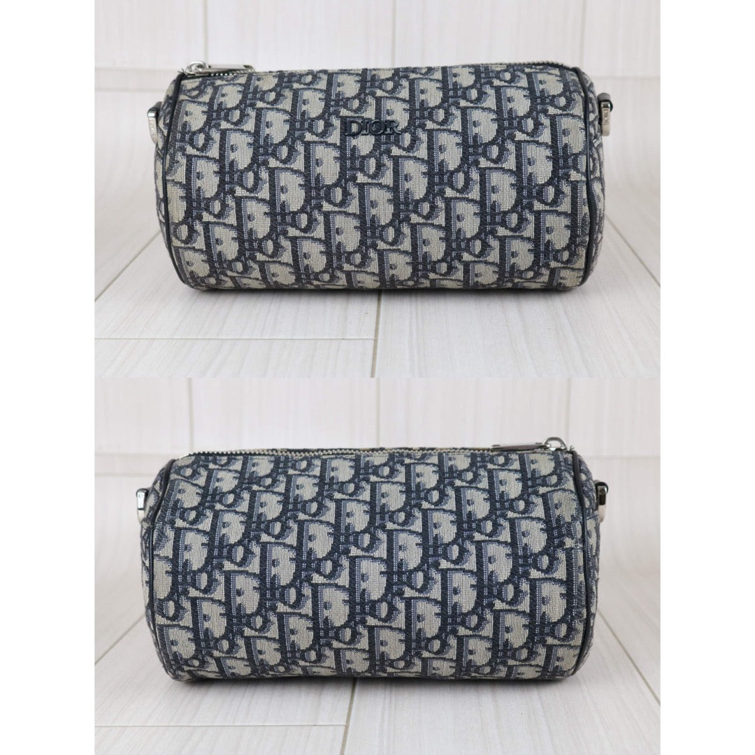 Include Entrupy Certificate of Authenticity｜Good ( Rank AB) ｜ Dior Trotter Roller Papillon Shoulder Bag ｜S26031801